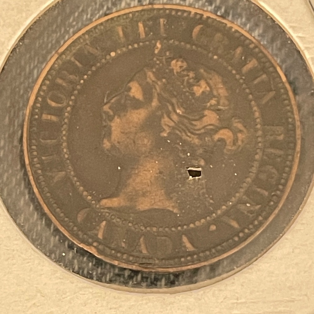 Canada 1898 One Cent Foreign Coin
